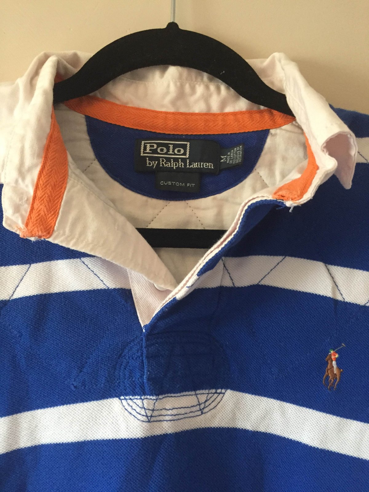 VintCondition — Rare Vintage Ralph Lauren Rugby Polo Shirt - Medium