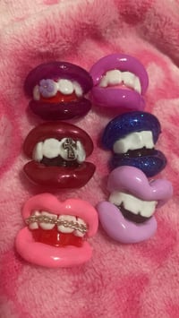 Image 2 of Handmade Juicy Lip Charms 