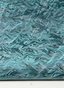 Marbled Paper Iridescent Waves I - 1/2 sheets