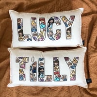 Image 1 of Magical Princess Personalised Cushion 