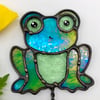 Iridescent Green Froggo Plant Buddy