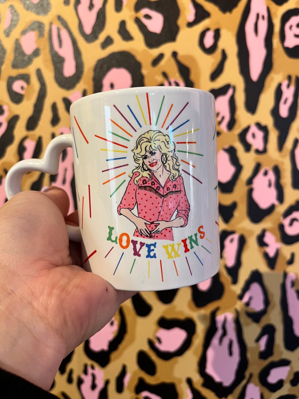Image of Dolly love wins special edition Pride collection 