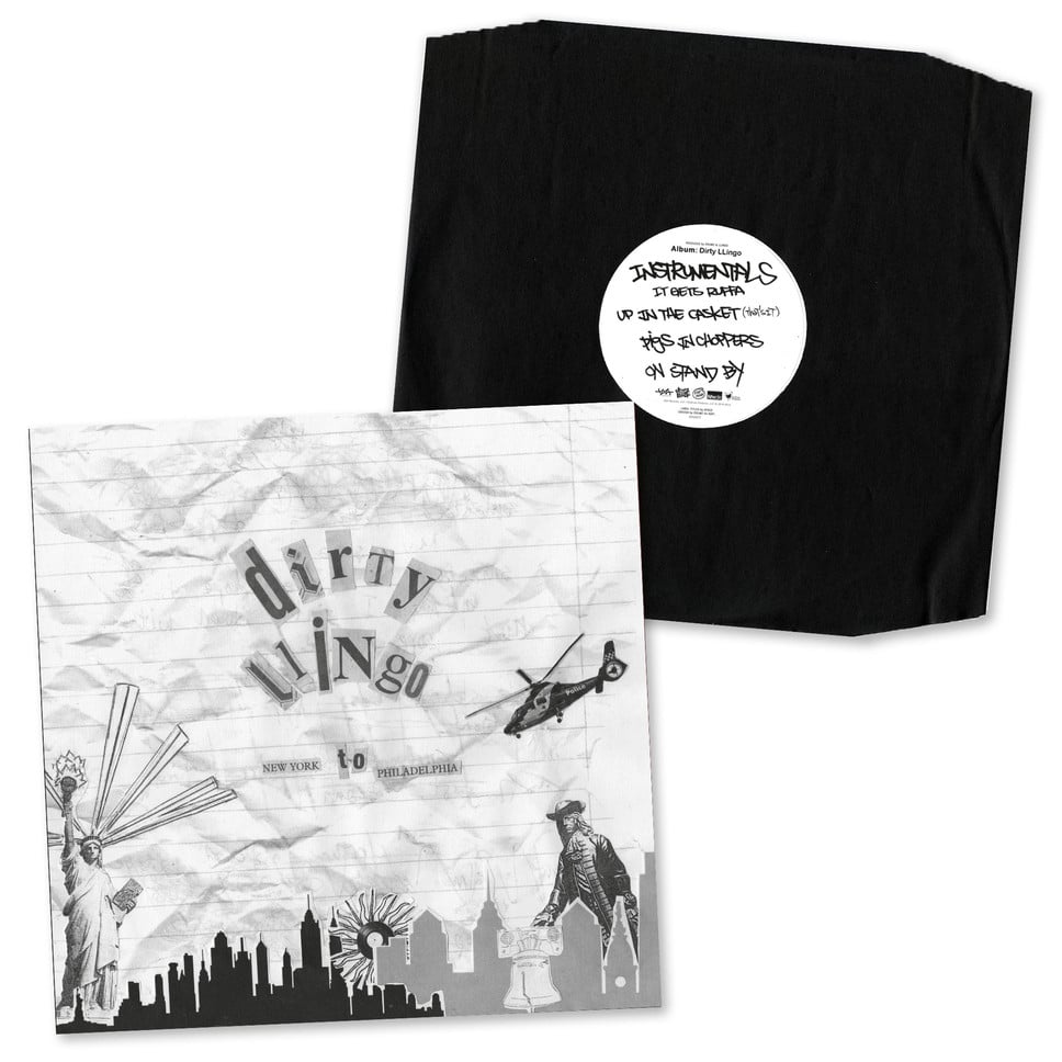 DFACE DXA & LLINGO APT - Dirty Llingo: New York To Philadelphia Deluxe Edition // 12"
