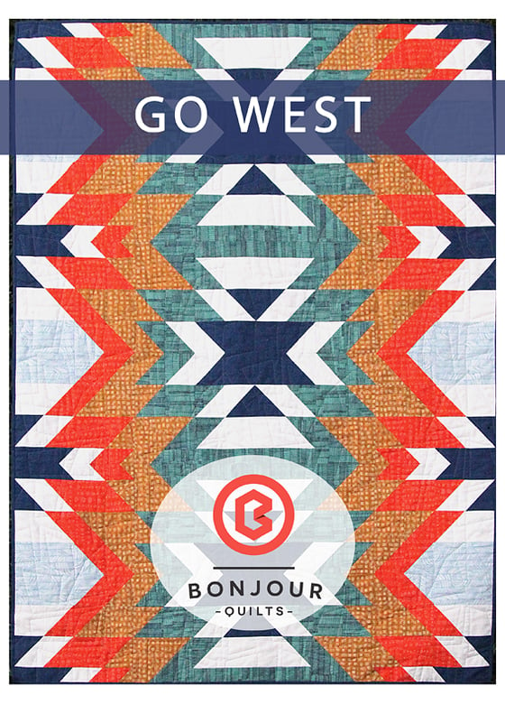 Image of Quilt Pattern PDF - Go West
