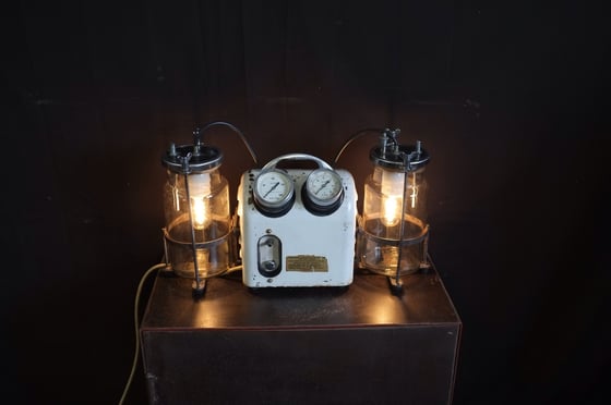 Image of Vintage Medical Vacuum Pump - Light