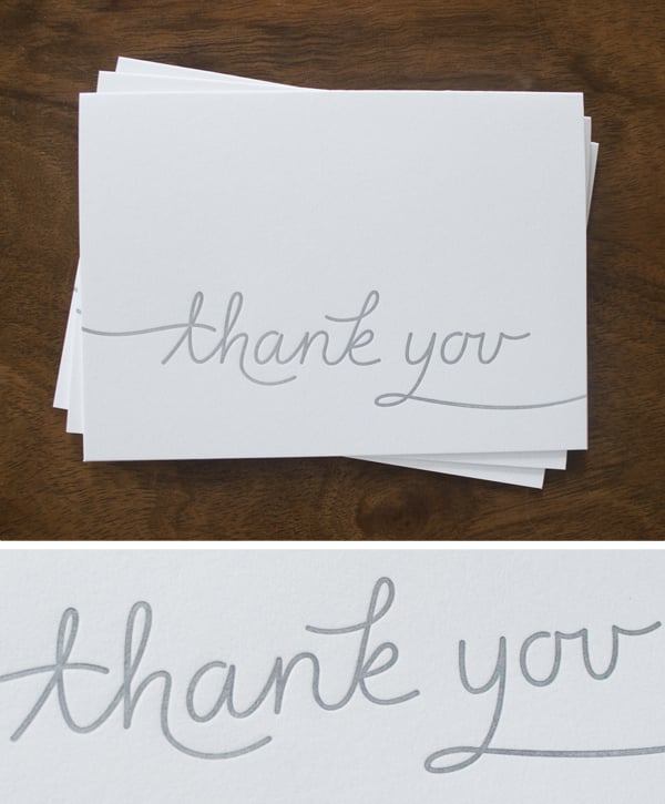 Image of Thank You Card (Set of 3)