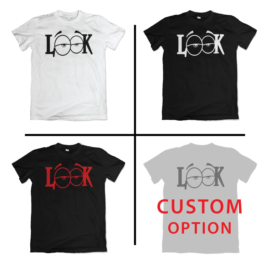 Image of Look Tee - Design I