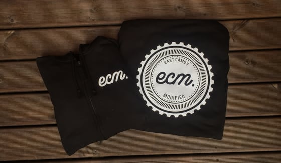 Image of zip up ecm hoodie