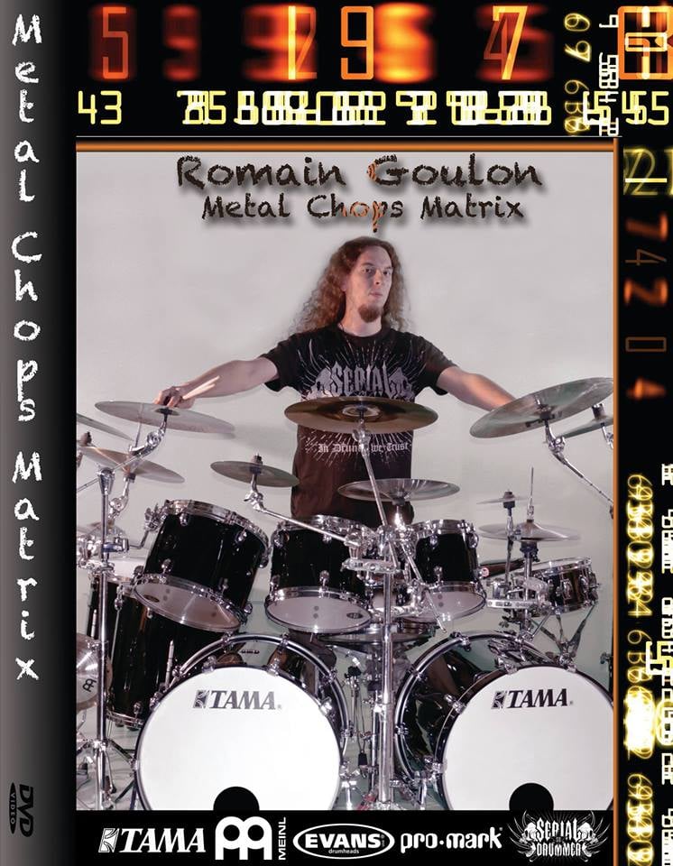 Image of Romain Goulon DVD(PAL) "Metal Chops Matrix"