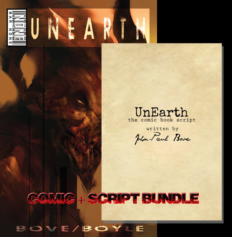Image of UnEarth One Shot (Comic Book and Script Book)