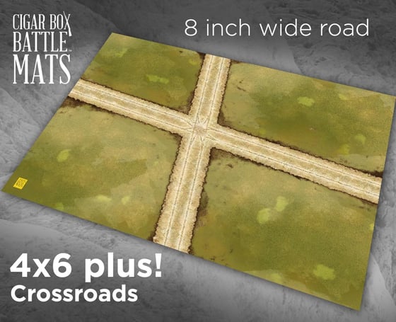 Image of Crossroads -- 8 inch roads -- #182