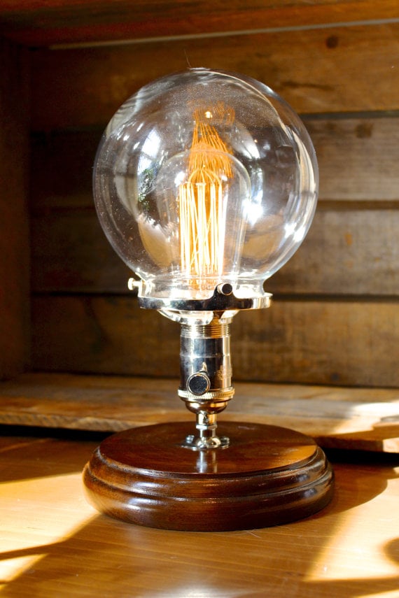 globe light table lamp