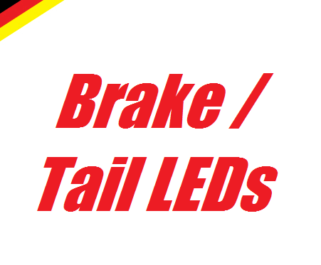 Image of Complete Brake / Tail LED Kit - Bright - Fits: Volkswagen MK6 GTI/Golf with OEM non-LED Tails