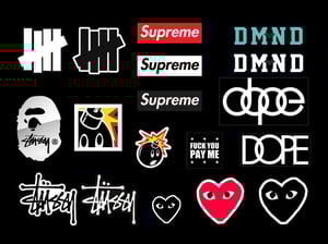 Image of Hypebeast Logo Vinyl Gloss Stickers