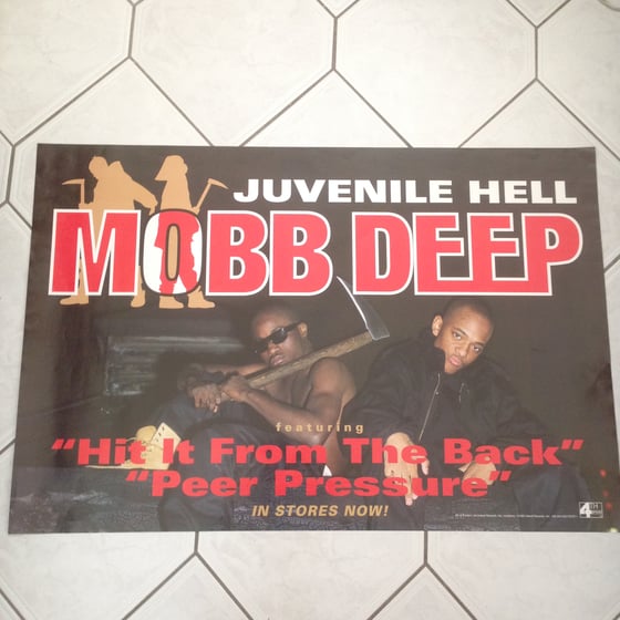 Image of Mobb Deep "Juvenile Hell" Promo Poster 99,2x66,3cm