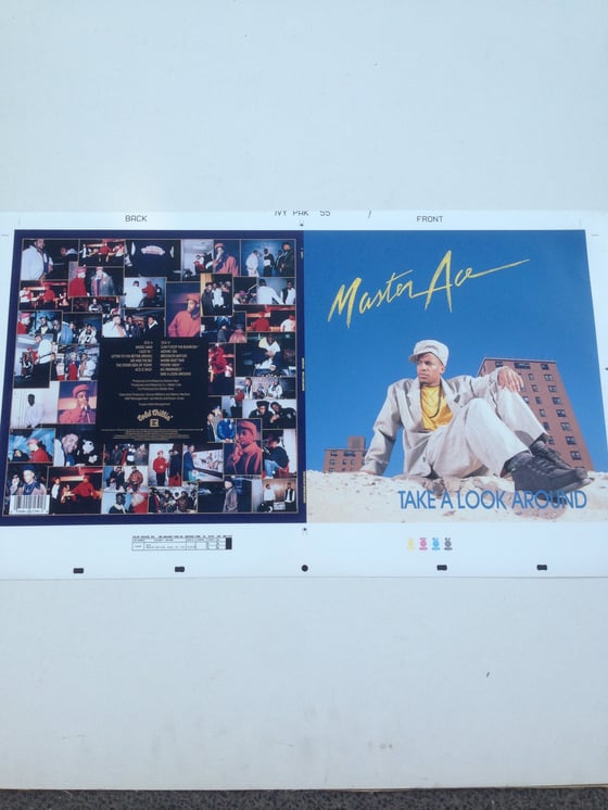 Image of Masta Ace "Take A Look Around" LP Printer´s Proof