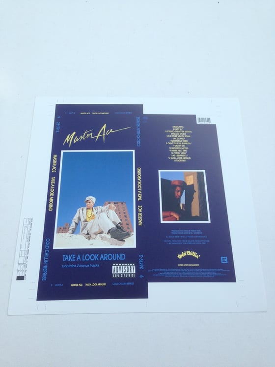 Image of Masta Ace "Take A Look Around" Longbox Printer´s Proof