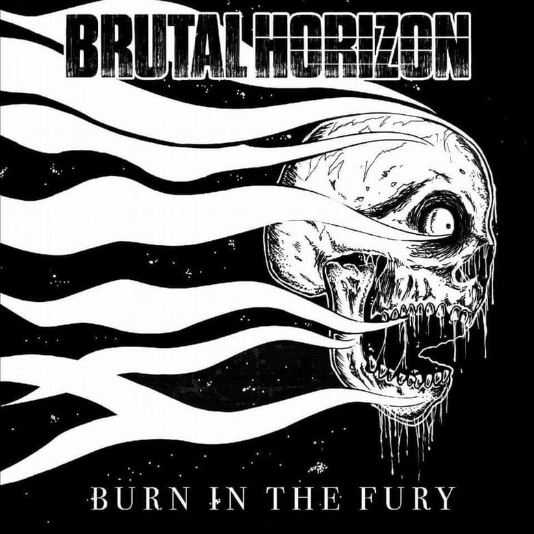 Image of Burn in the Fury CD and tshirt