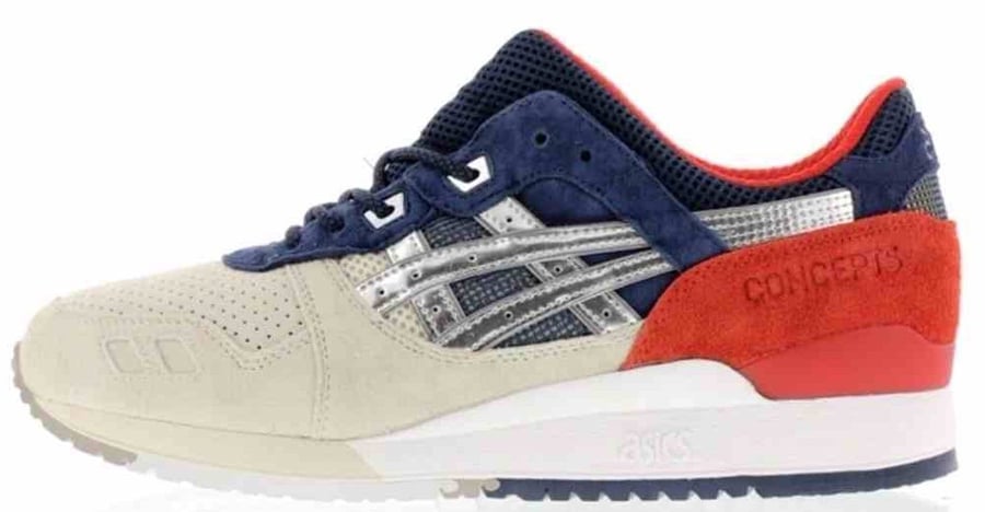 Image of CONCEPTS X ASICS GEL LYTE III 'BOSTON TEA PARTY’