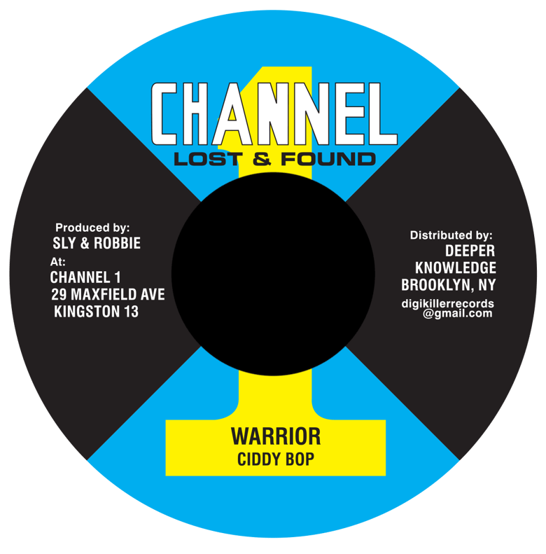 Image of Ciddy Bop - Warrior 7" (Channel 1)