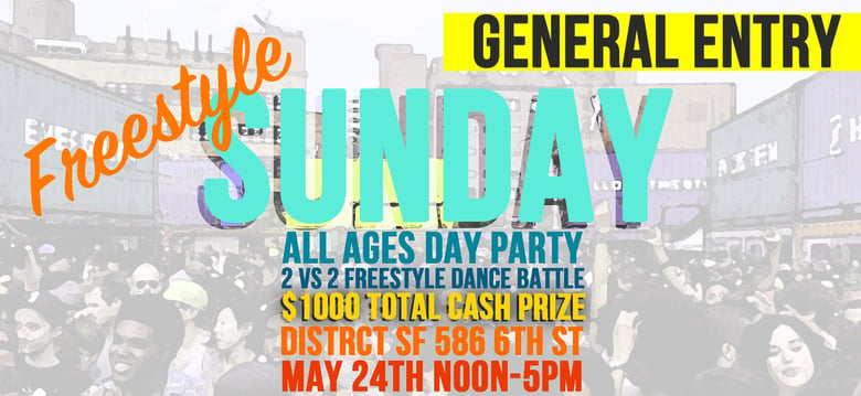 Image of Freestyle Sunday | General Entry