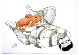 Image of Ostia Risograph Print by Gengoroh Tagame