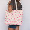 Stripes & Polka Dots Tote Bag