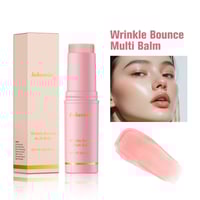 Image 1 of Wrinkle Bounce Multi Balm Facial Moisturizer Hydrating Lip Balm Eye Cream Neck Cream Makeup Base & F