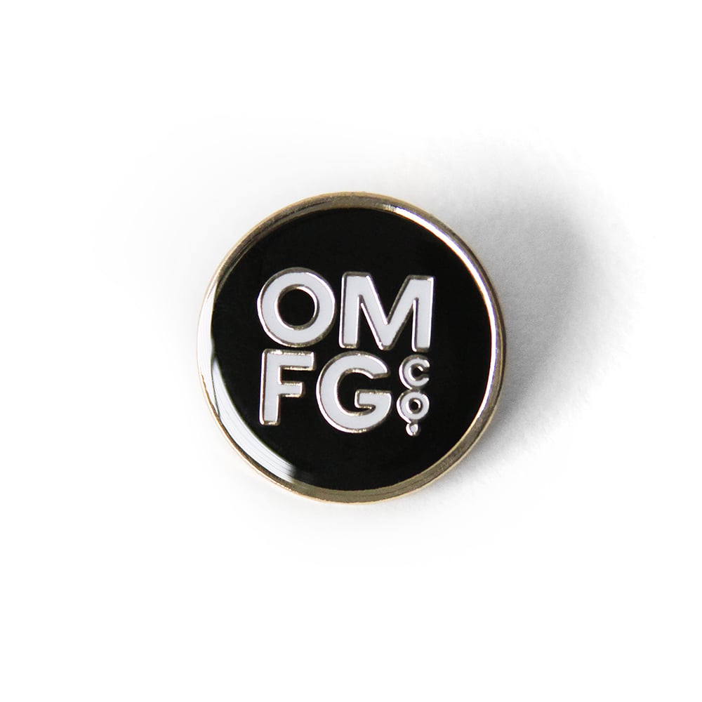 Image of OMFGCO Classic Dot Enamel Pin - SOLD OUT!