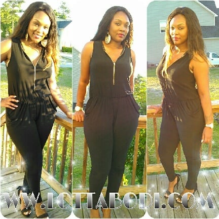 "Classic Lady" Jumper w/ Gold Zipper