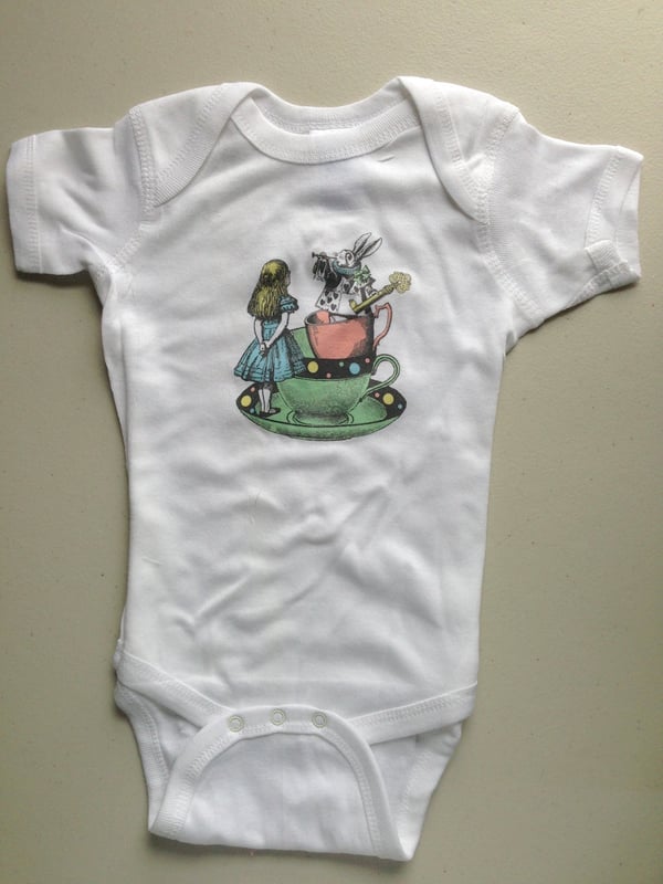 Image of Alice in Wonderland Onesie