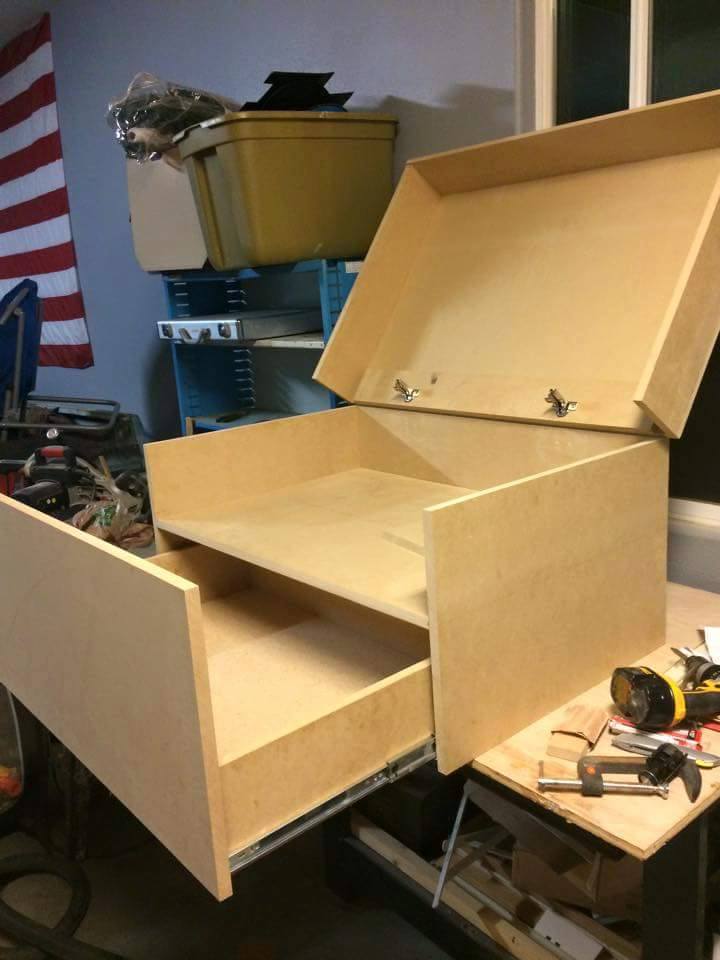 custom jordan storage box