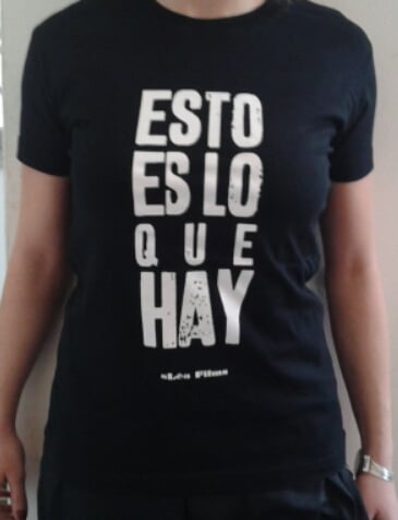 Image of t-shirt femme du film"Esto es lo que hay"