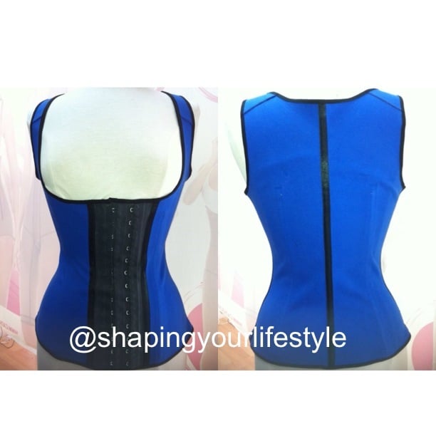 Image of Hour Glass Vest Latex (Plus Size)