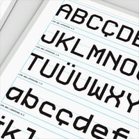 Image 2 of Modul 300 dpi Pixel Based Font