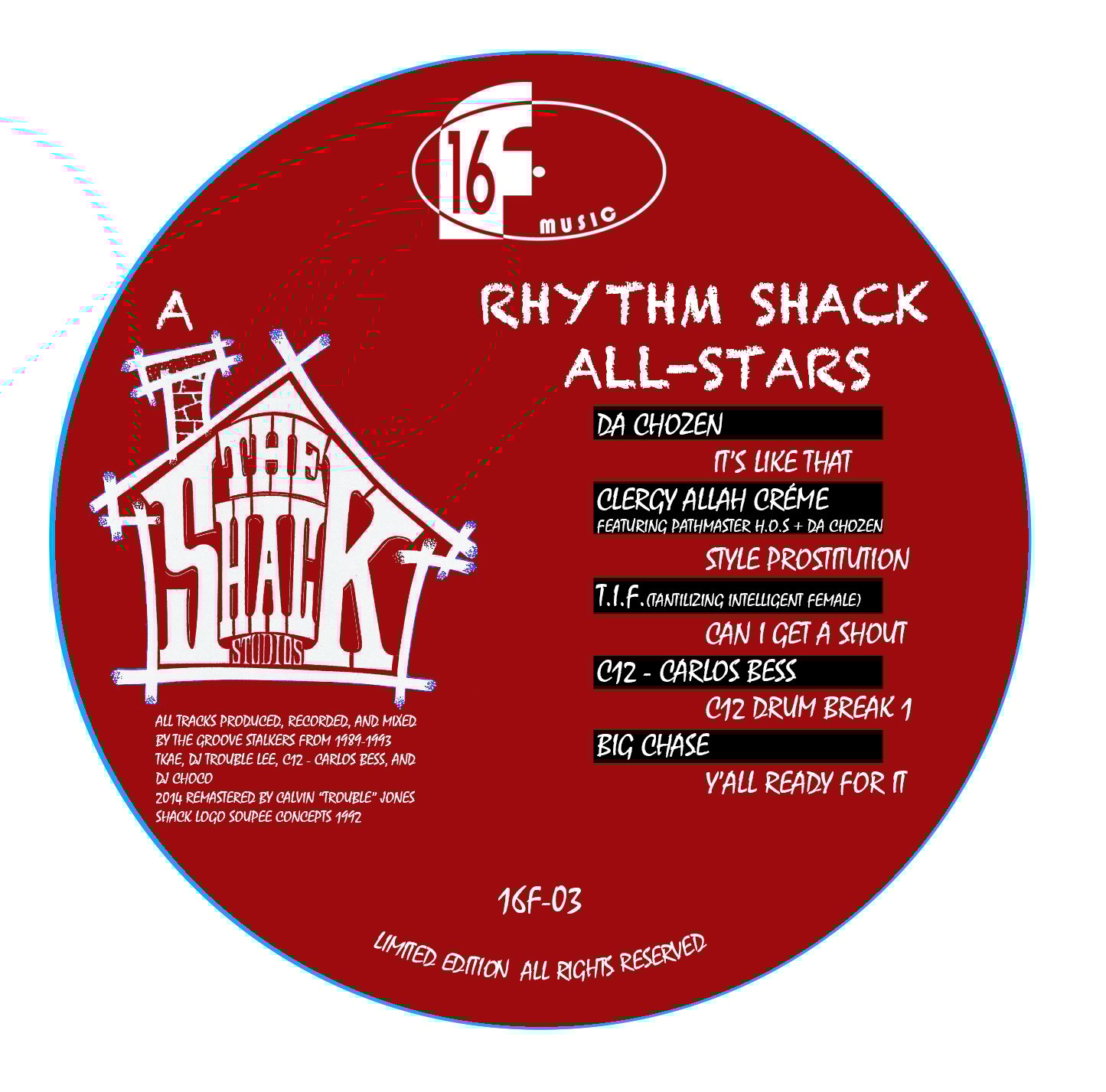 Rhythm Shack All-Stars – Rhythm Shack All-Stars – Vinyl