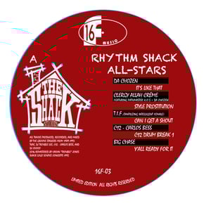 Image of THE RHYTHM SHACK ALL-STARS EP (Limited to 200 piece pressing)