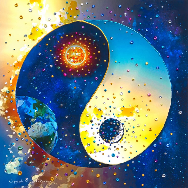 Image of Yin & Yang Energy Balancing Giclee Print