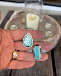 Image 5 of Turquoise Drop Ring