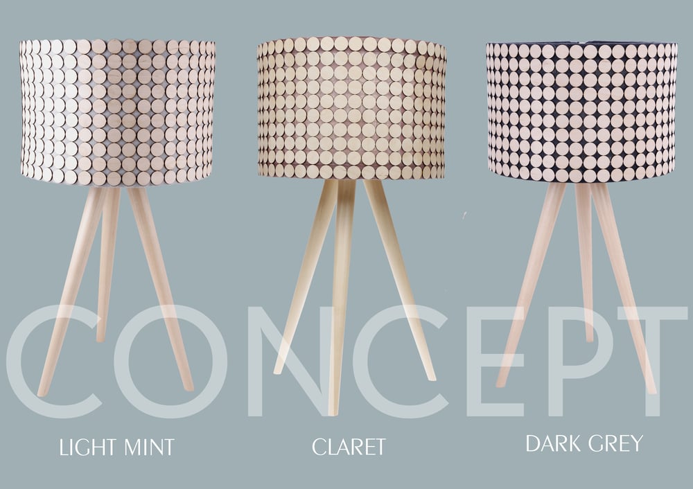 Image of Table lamp Concept / Lampshade Light Mint