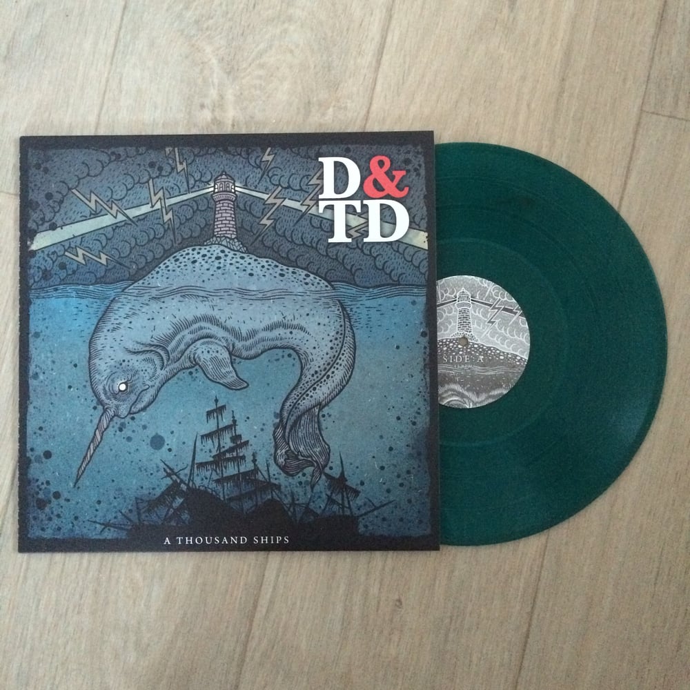 Image of 'A Thousand Ships' 12" Limited Edition Sea Blue Vinyl (Plus Digital Download)