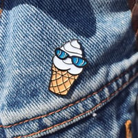 Image 3 of Ice Cream Lapel Pin