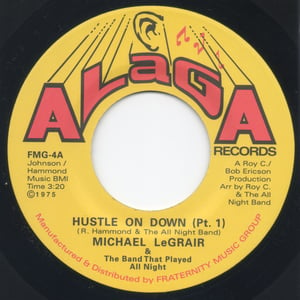 Image of Hustle On Down Pt. 1 / Hustle On Down Pt. 2 - 7" Vinyl