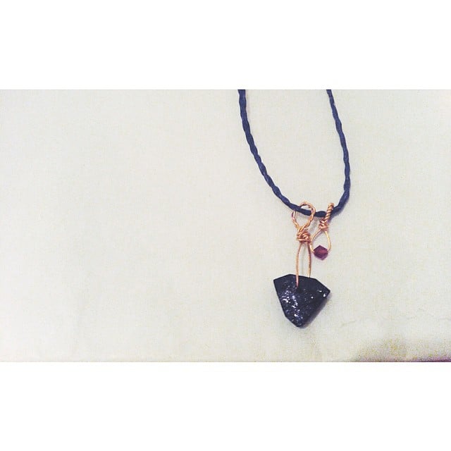 Image of ' h a i l s t o n e ' necklace / choker 