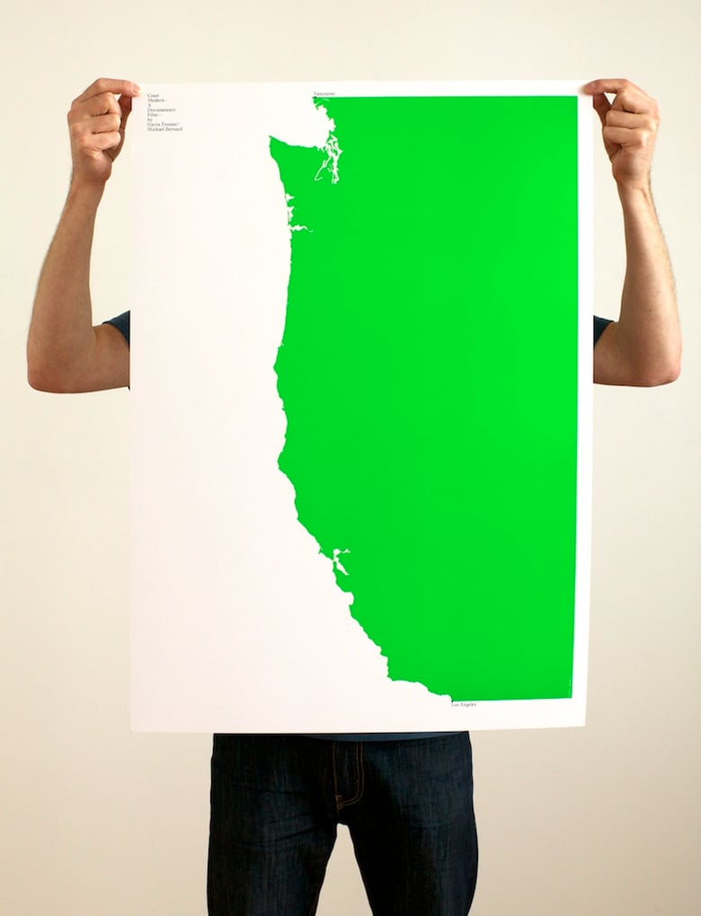 Image of Build poster in Green