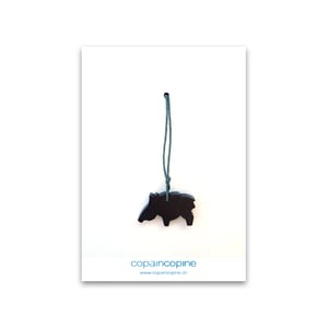 Image of Halskette und Anhänger von COPAINCOPINE - Wildschwein