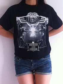 Image of Heresy & Creed T-shirt (Mens/Unisex)