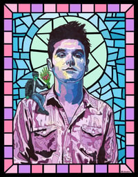 Saint Moz Art Print