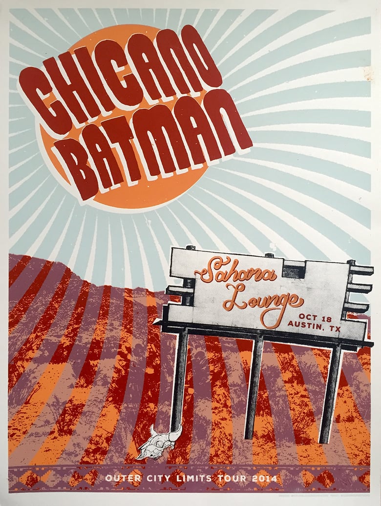 Image of Chicano Batman GigPoster by CBC