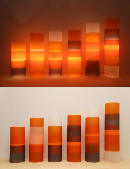 Image of The Gobstopper Lamp Orange